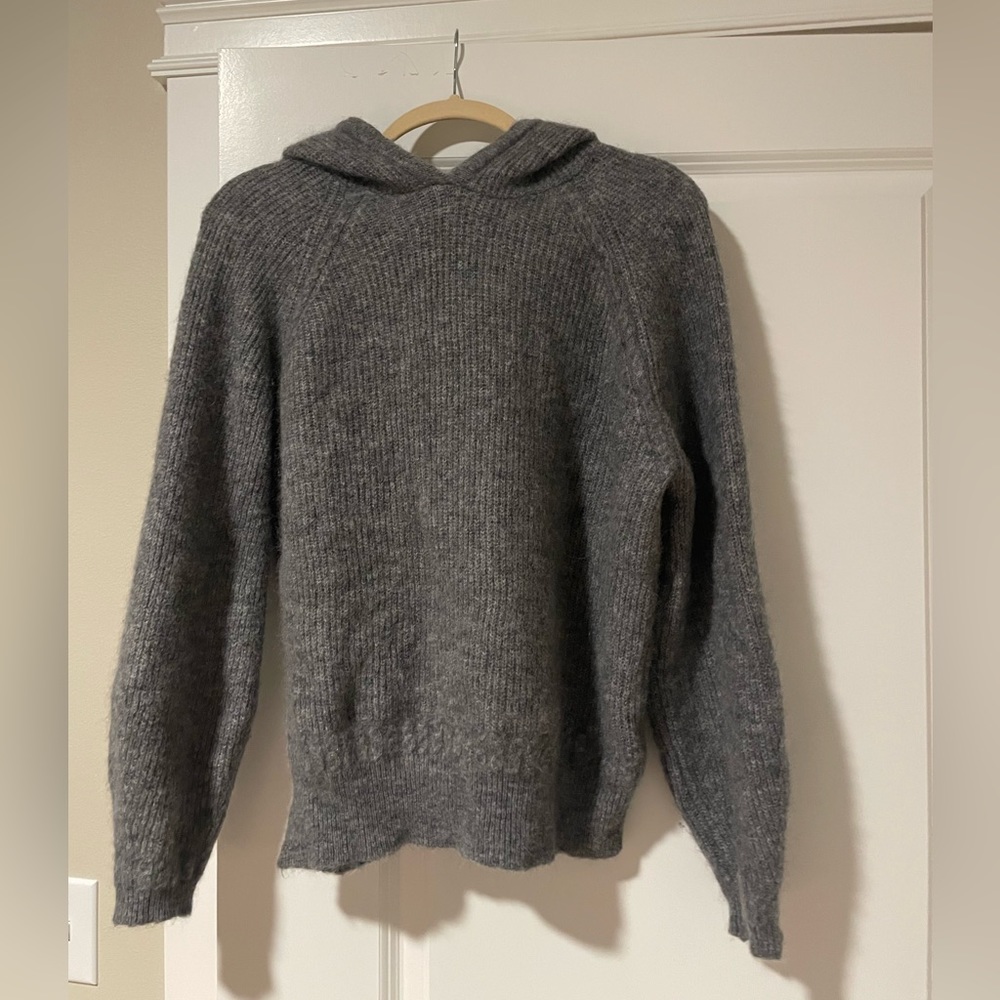 Sézane Laurel Jumper in Mottled Grey